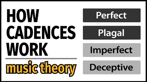 How Cadences Work (music theory) - YouTube