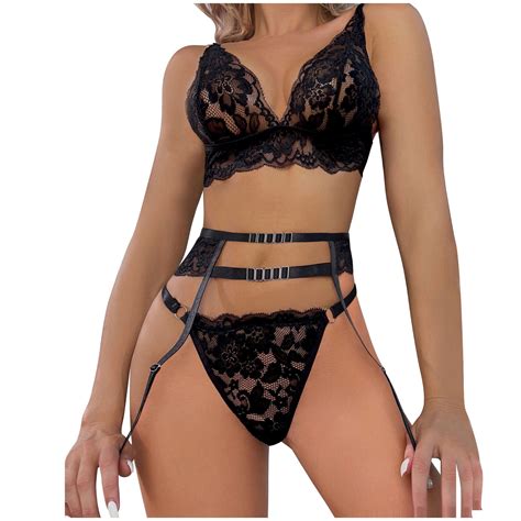 Tawop Womens Seamless Underwear Sexy Lingerie Lace Set Fashion