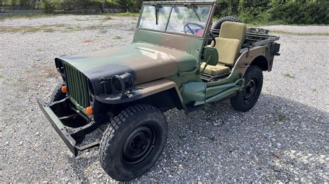 1942 Willys Mb Jeep For Sale At Auction Mecum Auctions