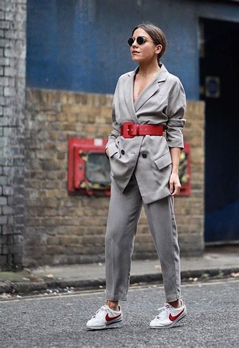 Женский ремень: с чем носить, как выбрать, виды | Blazer street style ...