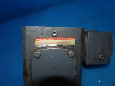 Boston Gear 300 Series 1750 RPM .270 HP Gear Reducer + 1 Year Warranty ...