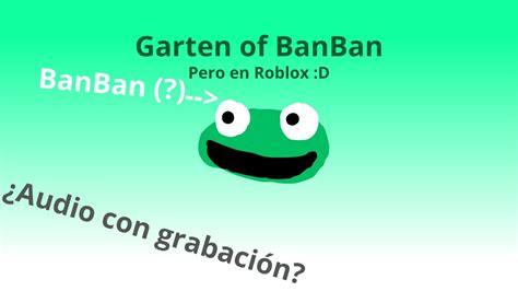 Garten Of Banban Elpanad Cr Ditos A Clipchamp Hecho Con