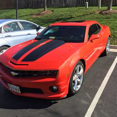 Inferno Orange 2010 Chevrolet Camaro 2ss Automatic Sold Camarocarplace