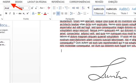 Como Adicionar Uma Assinatura Em Documentos Do Microsoft Word Dicas E