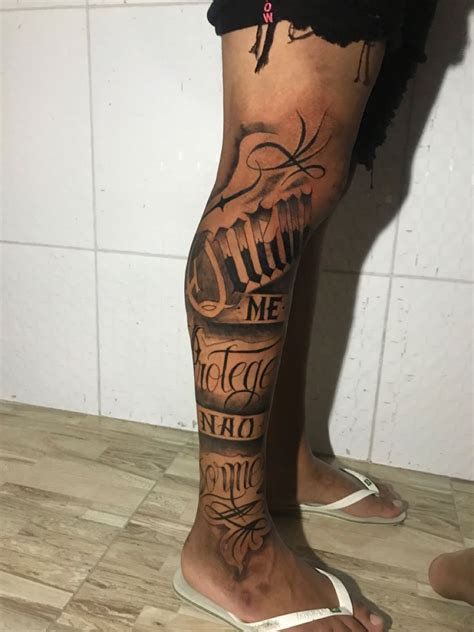 Minha Tatoo Tatuagem Na Perna Tatuagens Perna Tatuagem Atr S Do Bra O