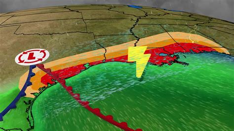 Gulf Coast Severe Storms Could Spawn Strong Tornadoes, Damaging Winds ...