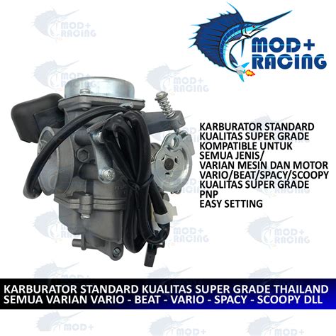 Bisa Cod Karburator Keihin Standard Beat Vario Scoopy Spacy