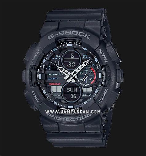 Casio G Shock Ga A Er Men Digital Analog Dial Black Resin Band