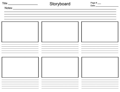 Aggregate More Than 153 Sketch Storyboard Template Best In Starkid Edu Vn