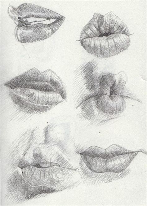 Aprende Como Dibujar Labios A Lapiz Guia Completa Dibujos De