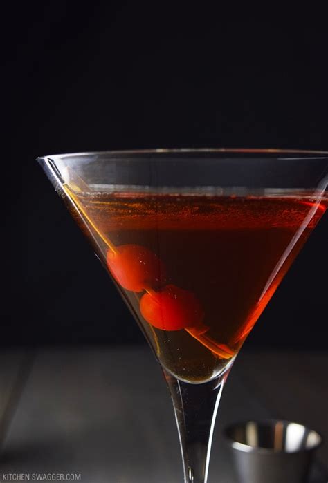 Manhattan Cocktail Recipe Kitchen Swagger