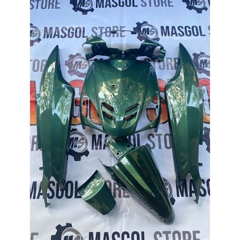 Jual Full Body Halus Yamaha Mio Sporty Mio Smile Hijau Botol CUSTOM