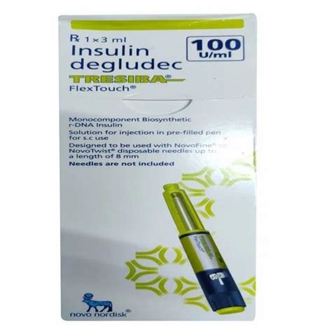 Tresiba 100 Iu Ml Flextouch 100uml At Rs 1400piece In Ahmedabad Id