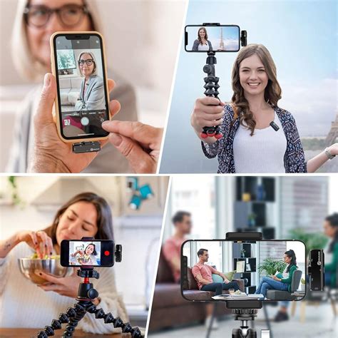 Hollyland Lark C1 Wireless Lavalier Microphone for iPhone, MFi ...