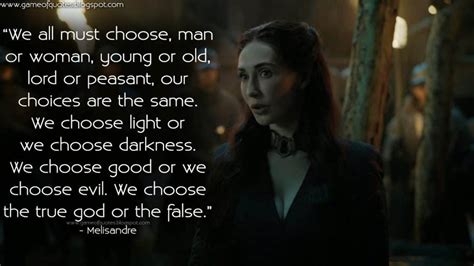 Best melisandre quotes