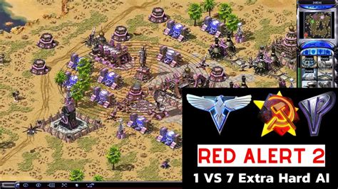 Red Alert 2 Yuris Revenge Forsaken Waste Map I 1 Korea Vs 7 Russia