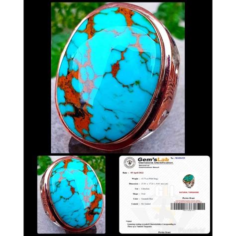 Jual Batu Pirus Serat Kuro Kuno Persia Urat Emas Shopee Indonesia