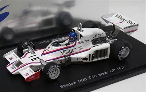 1978 Shadow DN8 No 16 Brazilian GP Hans Stuck Model Car In 1 43 Scale