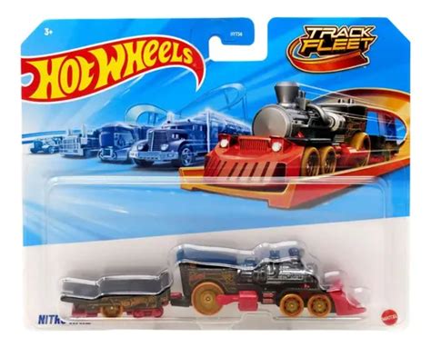 Carrinho Hot Wheels Caminh O Track Fleet Lacrada Mattel Cor Nitro Rail Parcelamento Sem Juros