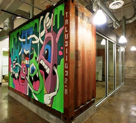 Greg Mike S Recycled Shipping Container Art Project Eco Container Home Shipping Container