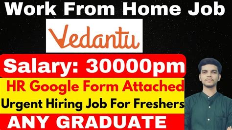 Vedantu Work From Home Job Freshers Experienced Both Eligible