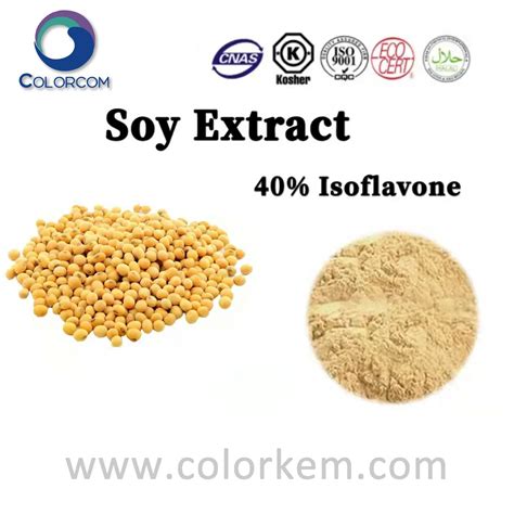 Soy Extract 40% Isoflavone 574-12-9 Free Sample - China Soy Extract and ...