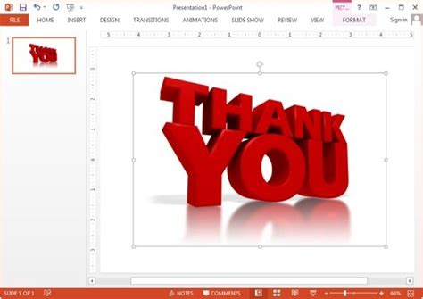 Thank You Clipart For PowerPoint