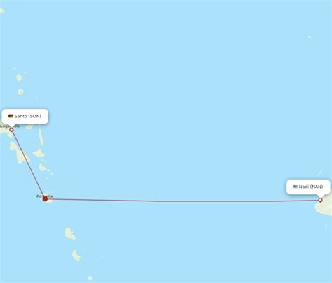 All Flight Routes From Luganville To Nadi SON To NAN Flight Routes