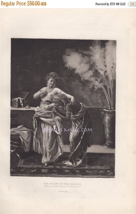 Slave Bathes Woman Erotic Nude Harem Turkish By HadesMuse On Etsy