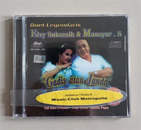 Jual CD ELVY SUKAESIH DAN MANSYUR S DUET LEGENDARIS Di Lapak MUSIC