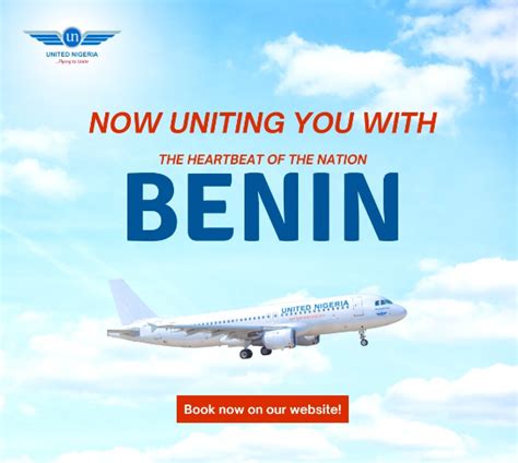 United Nigeria Airline Lagos to Benin Flight – Price, Schedule