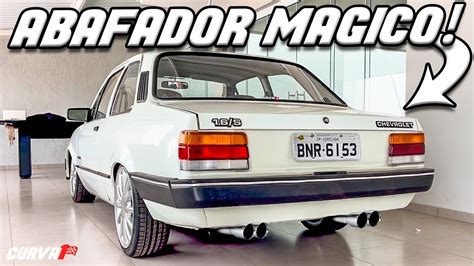 Ronco Perfeito Coloquei O Melhor Abafador Esportivo No Chevette