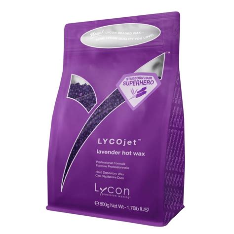 Lycon LYCOJet Lavender Hot Wax Beads G EBeauty Supplies