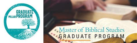 Graduate Program — Millar College Of The Bible