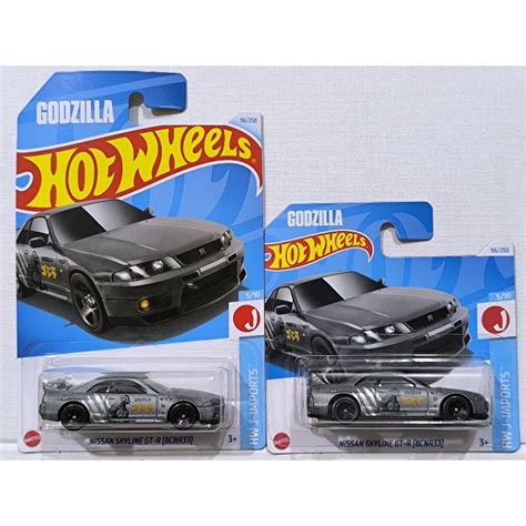 Hot Wheels Nissan Skyline Gtr R Godzilla Case N P Long