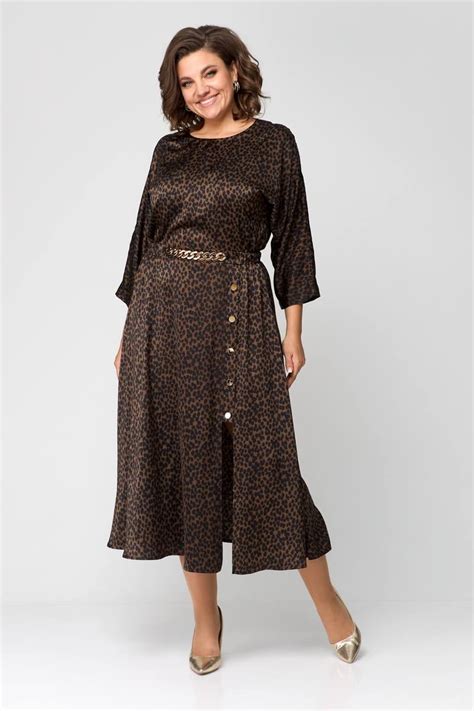 Danaida 2131 леопард | Платье Danaida купить за 7026₽