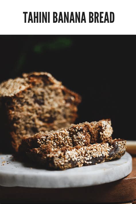 Tahini Banana Bread Cosette S Kitchen