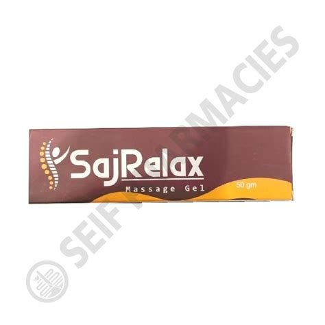 SAJRELAX 60 GM MASSAGE CREAM Seif Pharmacies