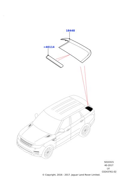 LR102622 - Land Rover Finisher | Jaguar Land Rover Classic Parts