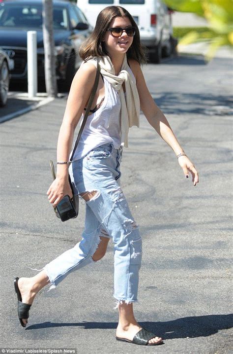 Sofia Richie Embraces Her Darker Locks After Ditching Blonde Look Celebrity Street Style