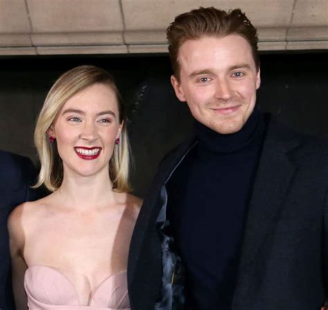 Saoirse Ronan with her boyfriend Jack Lowden | Celebrities InfoSeeMedia