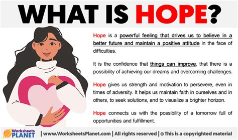 What Is Hope Definition Of Hope