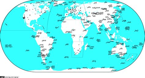 Caf Geod Sico Servicio Gnss Internacional Igs