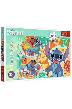 Puzzle 24 Maxi Wesoły dzień Lilo Stitch TREFL TaniaKsiazka pl