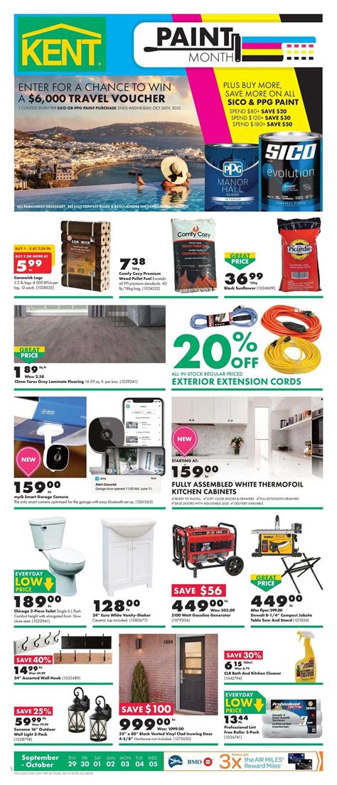 Kent Building Supplies Canada Flyers