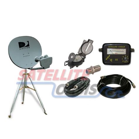 Satellite Dishes: Directv 18x20 Satellite Dish Rv Tripod Kit