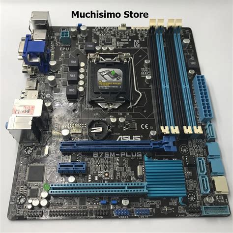 ASUS B75M-PLUS материнская плата для Intel LGA 1155 DDR3 Intel B75 ...