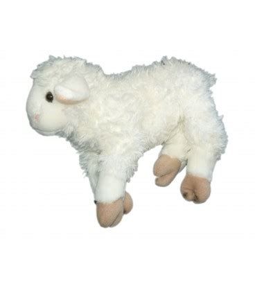 Doudou Peluche Mouton Blanc Agneau Anna Club Plush L Cm