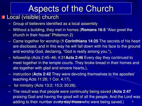 Ppt Ecclesiology The Study Of The Church Powerpoint Presentation