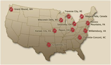 Great Wolf Lodge Locations Map | Gadgets 2018